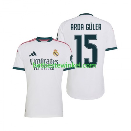Real Madrid Arda Guler 15 Voetbalshirts Thuis 2026-27 Real Madrid Arda Guler 15 Voetbalshirts Thuis 2026-27